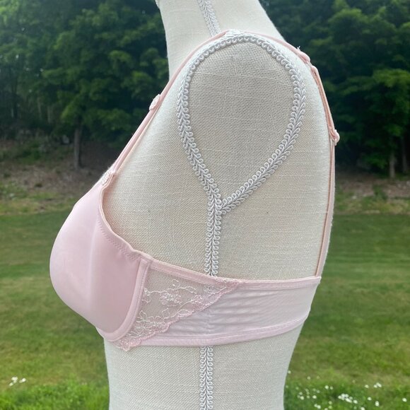 Victoria's Secret Angels Ipex Full Coverage Lace Trim Bra, Pink 34B - Picture 4 of 16